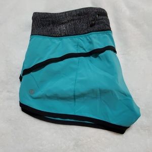 Lululemon size 8 speed shorts